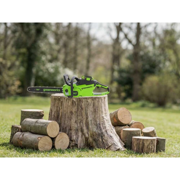 Greenworks CS40O6 akkumoottorisaha, 60 V, 40 cm, ilman akkua ja laturia