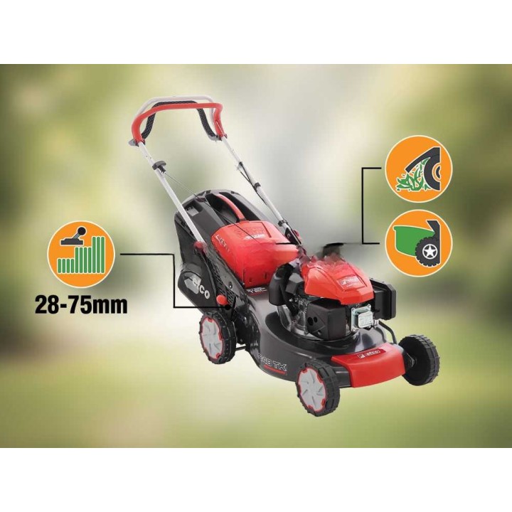 Efco LR 48 TK Comfort Plus itsevetävä ruohonleikkuri, 139 cm³, 46 cm, 70 l
