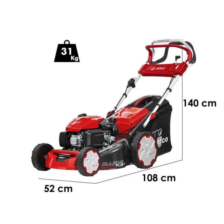 Efco LR 48 TKE AllRoad PLUS 4 ruohonleikkuri, 166 cm³, 46 cm, sähköinen käynnistys