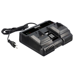 STOCKER Fast Charge 21 V kaksoislaturi