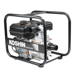 Koshin SEV 50X itseimevä bensiinikäyttöinen moottoripumppu 4 1 HP 620 l min