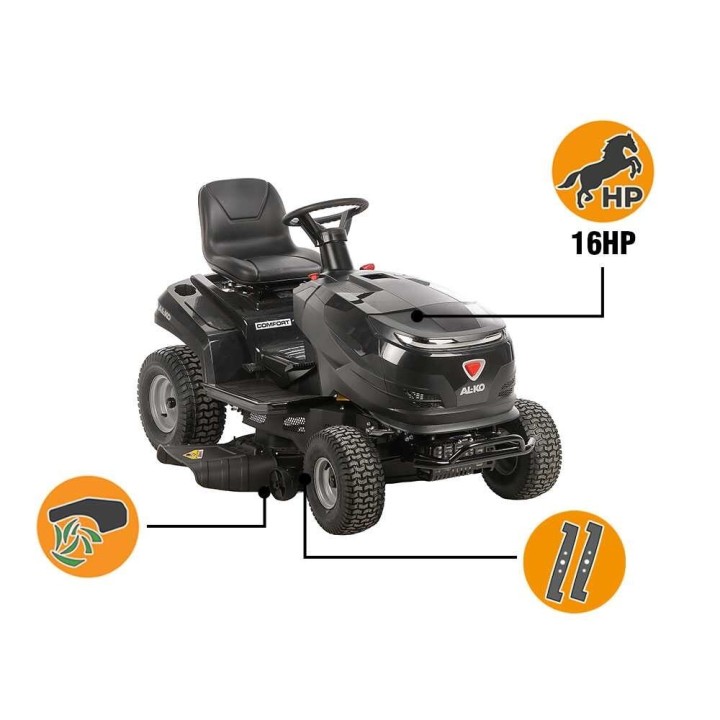AL-KO Comfort 14-92.6 HDS-A ajoleikkuri, hydrostaattinen, 92 cm, 16 HP, sivupoisto