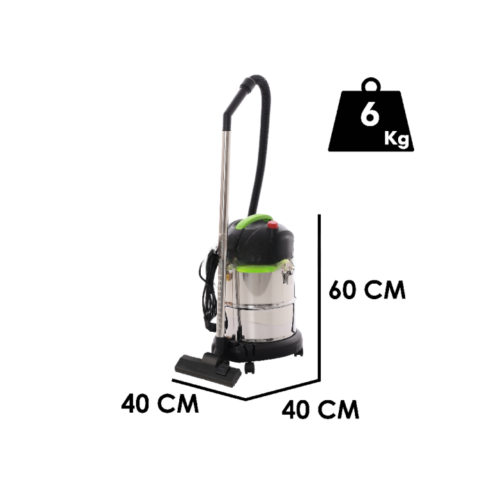 Ribimex Aspirix 20M märkä- ja kuivaimuri, 20 l, 1 400 W, 230 V
