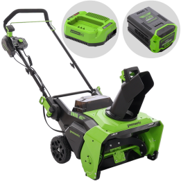 Greenworks GD60ST akkulumilinko 60 V 4 Ah 55 cm