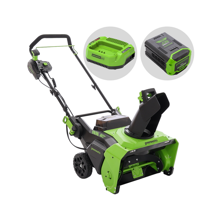 Greenworks GD60ST akkulumilinko 60 V 4 Ah 55 cm