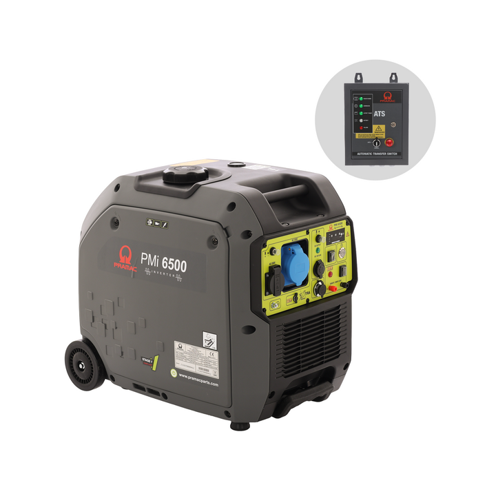 Pramac PMi 6500 invertterigeneraattori 6 5 kW 230 V ATS
