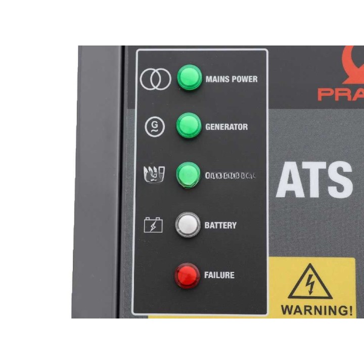 Pramac PMi 6500 invertterigeneraattori, 6,5 kW, 230 V, ATS