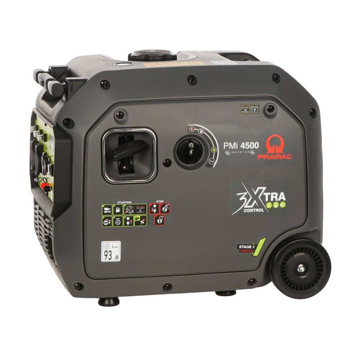 Pramac PMi 4500 invertterigeneraattori, 4,2 kW, ATS-kytkentätaulu, 230 V