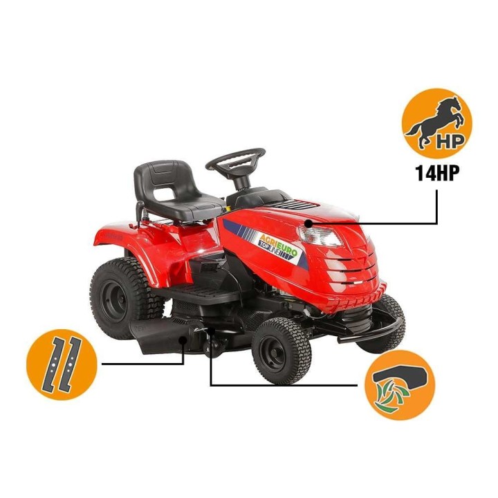 SD 98 ajoleikkuri sivupoistolla, 98 cm, 14 HP, 5+1 vaihdetta