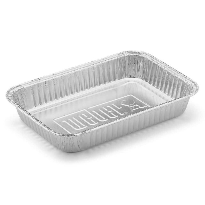 Weber rasvankeräysastiat grilleihin, 10 kpl, alumiinia