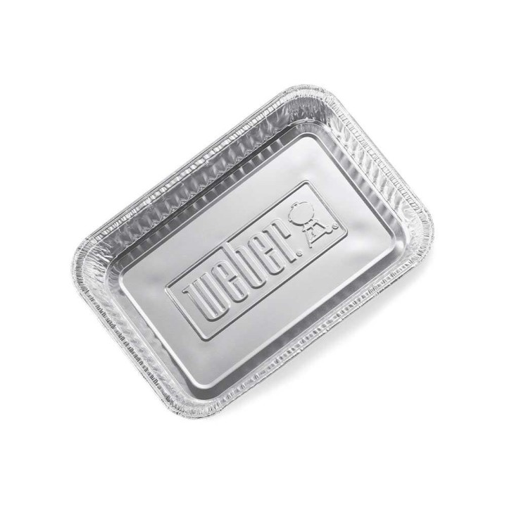 Weber rasvankeräysastiat grilleihin, 10 kpl, alumiinia