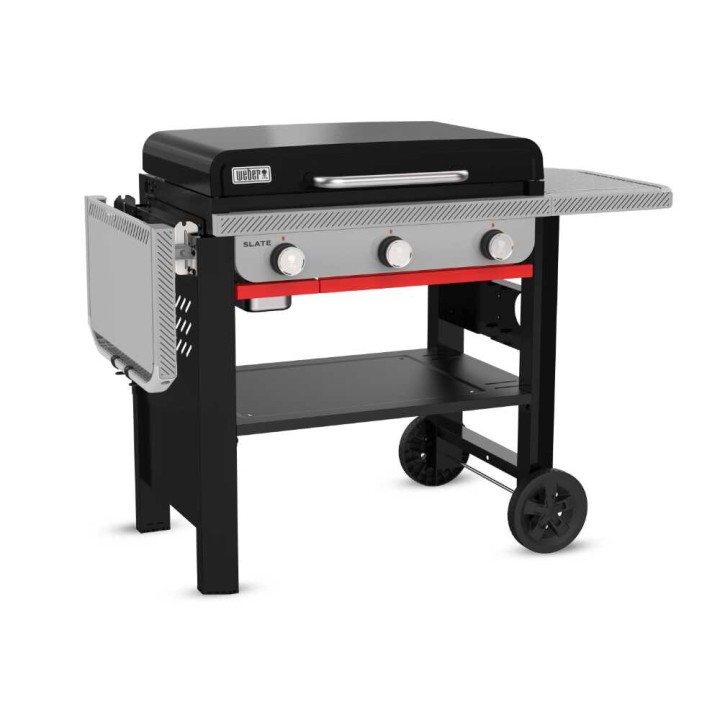 Weber Slate GP kaasugrilli, valurautaparila 71 × 46 cm, 10,55 kW, 3 poltinta