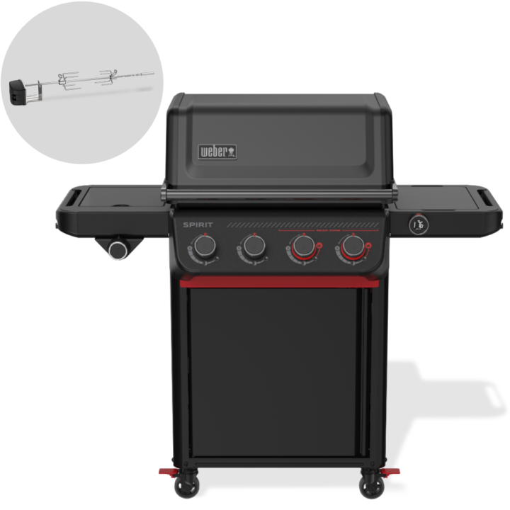 Weber Spirit EPX 435R kaasugrilli 4 poltinta 13 78 kW Wi Fi lämpömittari