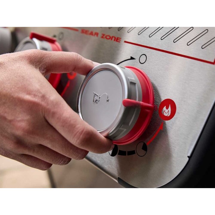 Weber Spirit EX-325 kaasugrilli, 3 poltinta, 9 kW, 2 340 cm²