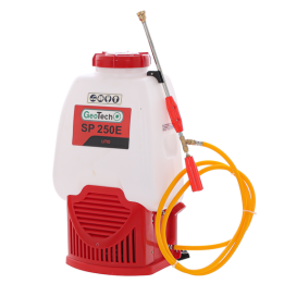 GeoTech SP 250 E akkukäyttöinen reppuruisku 25 l 12 V 8 Ah