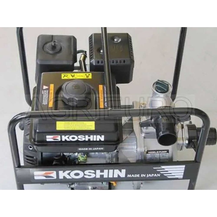 Koshin SEV-50X itseimevä bensiinikäyttöinen moottoripumppu, 4,1 HP, 620 l/min