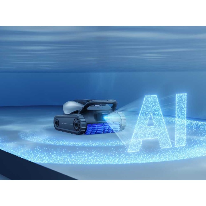 Mova Diver A10 akkukäyttöinen allasimuri, sovellusohjaus, telaketjuveto