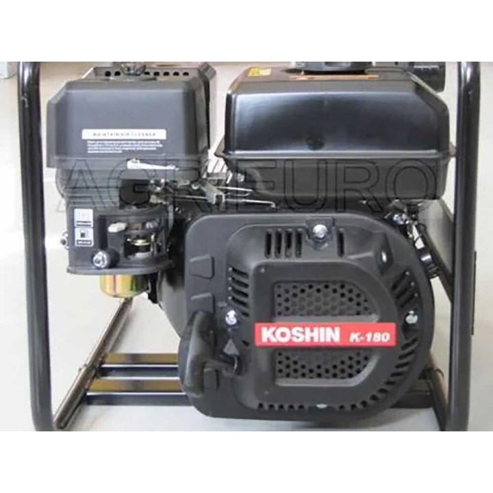 Koshin SEV-50X itseimevä bensiinikäyttöinen moottoripumppu, 4,1 HP, 620 l/min
