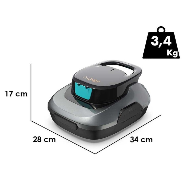 Aiper Scuba SE johdoton allasrobotti, 80 m², 90 min, 11,1 V