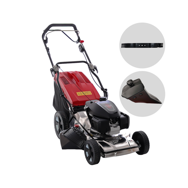 Marina Systems MX 55 SH 3V vetävä ruohonleikkuri Honda GCVx200 52 cm ruostumaton teräs