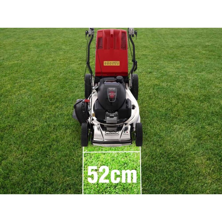 Marina Systems MX 55 SH 3V vetävä ruohonleikkuri, Honda GCVx200, 52 cm, ruostumaton teräs