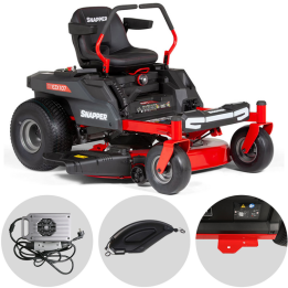 Snapper EZX107 akkukäyttöinen nollakääntösäteinen ajoleikkuri 107 cm 72 V 44 Ah