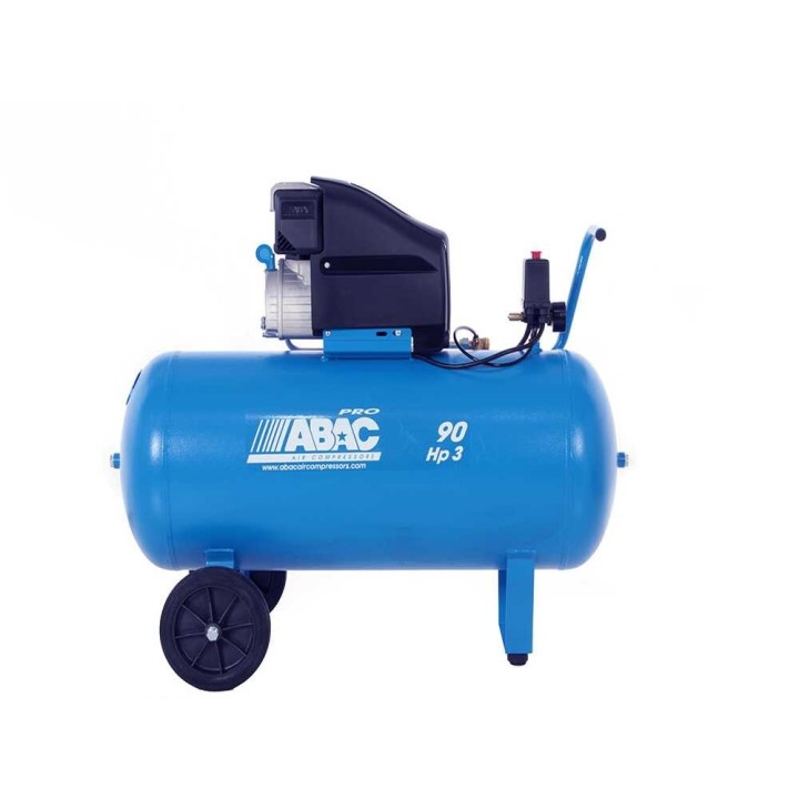 ABAC Estoril L30P sähkökompressori, 3 HP, 90 l, 10 bar