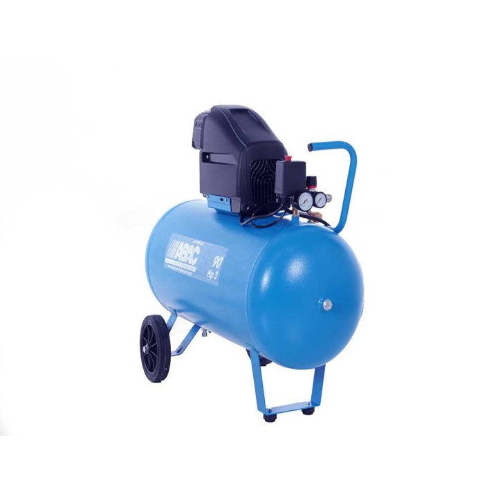 ABAC Estoril L30P sähkökompressori, 3 HP, 90 l, 10 bar