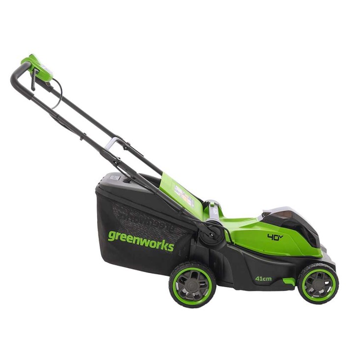 Greenworks MO40L413-01 akkuruohonleikkuri, 40 V, 4 Ah, 41 cm
