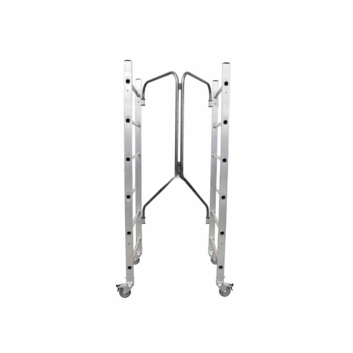 Gierre Flecto Pro Fast&Lock -teline sisäkäyttöön, alumiini, 1,95 m