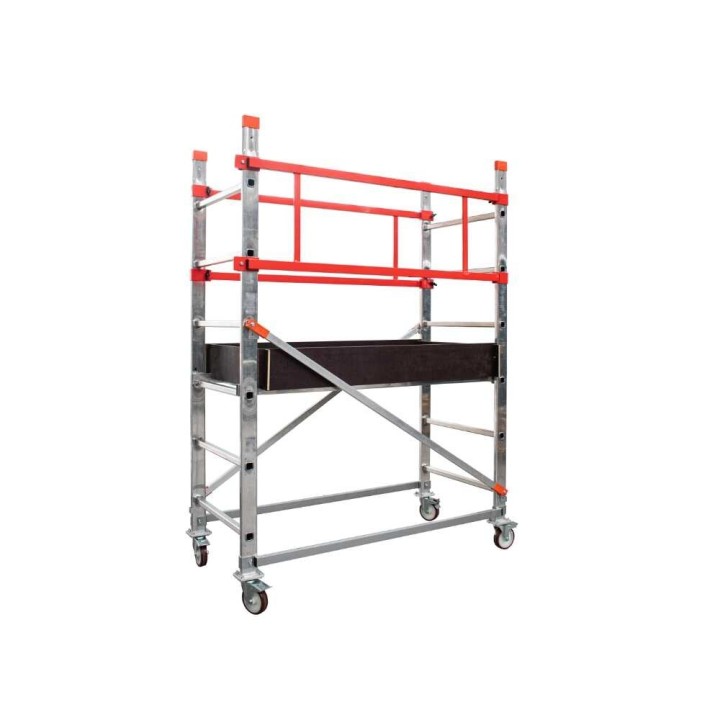 Gierre TA1800FL siirrettävä alumiiniteline sisäkäyttöön, 330 cm