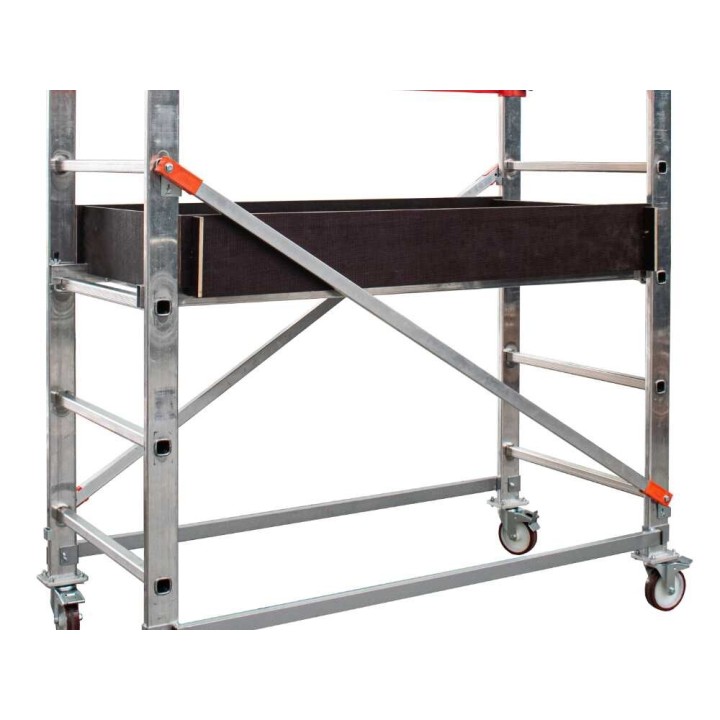 Gierre TA1800FL siirrettävä alumiiniteline sisäkäyttöön, 330 cm