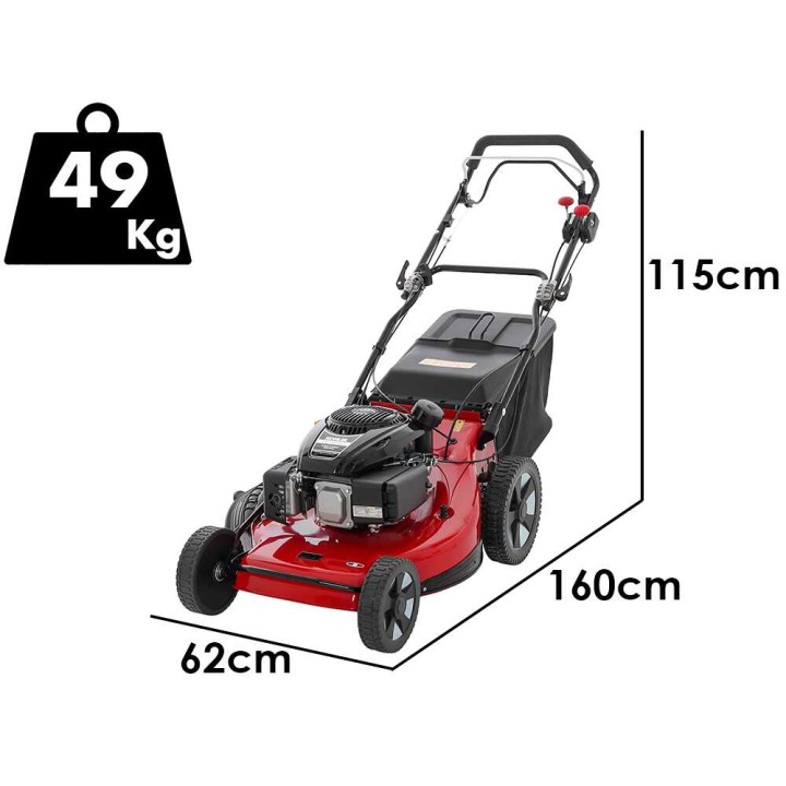 AGRI 57 SK 3V ZHW vetävä ruohonleikkuri, Kohler HD775, 6 HP, 57 cm