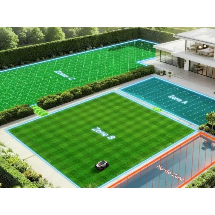 Dreame A3 AWD 1000 robottiruohonleikkuri, 1 000 m², neliveto, ilman rajakaapelia
