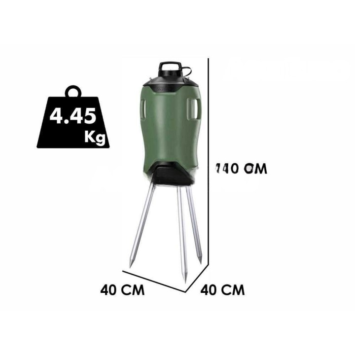 Stocker Geyser Evo 25 L akkusumutin hyttystentorjuntaan, 21 V, 2,6 Ah