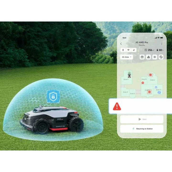 Dreame A3 AWD Pro 5000 robottiruohonleikkuri, 5 000 m², AWD, 36 V