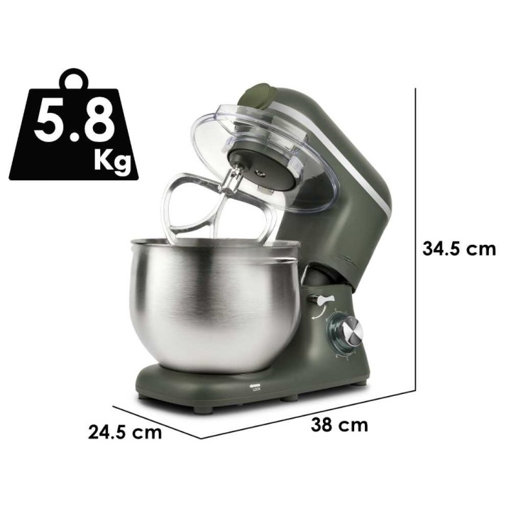 Girmi Gastronomo Plus IM5003 planetaarisekoitin, 8 l, 2 200 W, 230 V