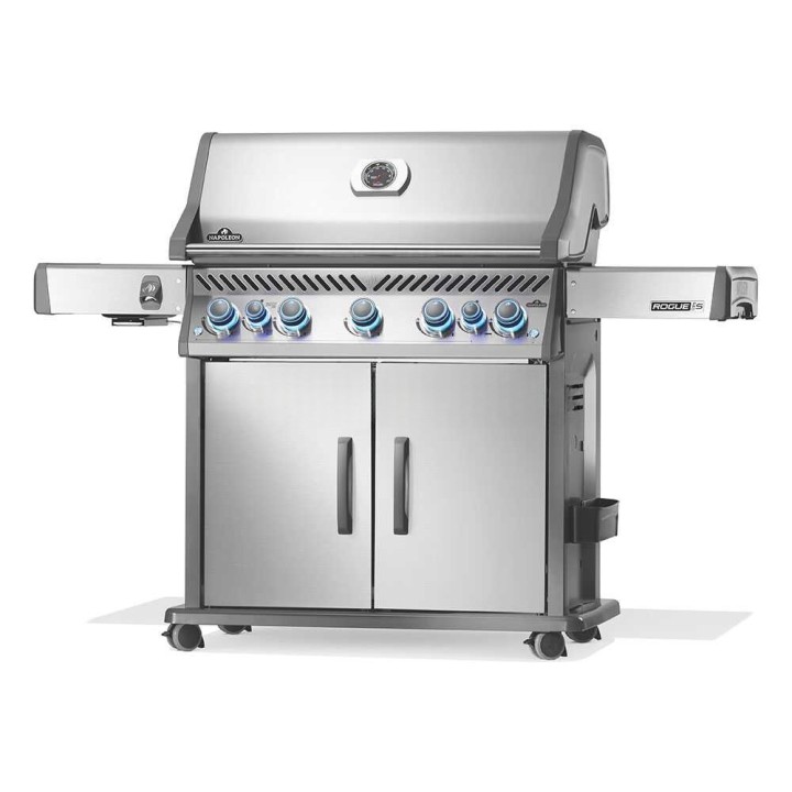 Napoleon Rogue PRO-S 625 RSIB kaasugrilli, 5 poltinta, infrapunasivupoltin, 30,2 kW