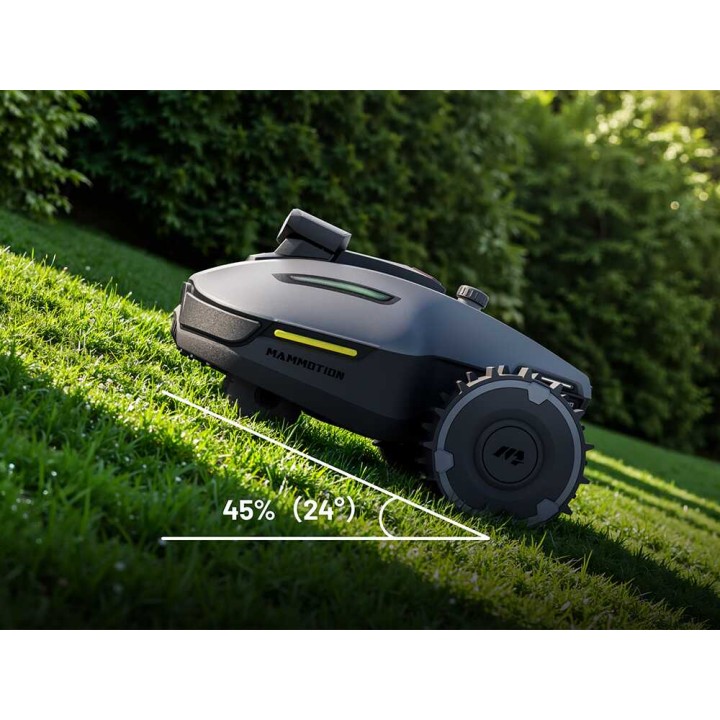Mammotion YUKA mini 2 800 robottiruohonleikkuri ilman rajakaapelia, 800 m²