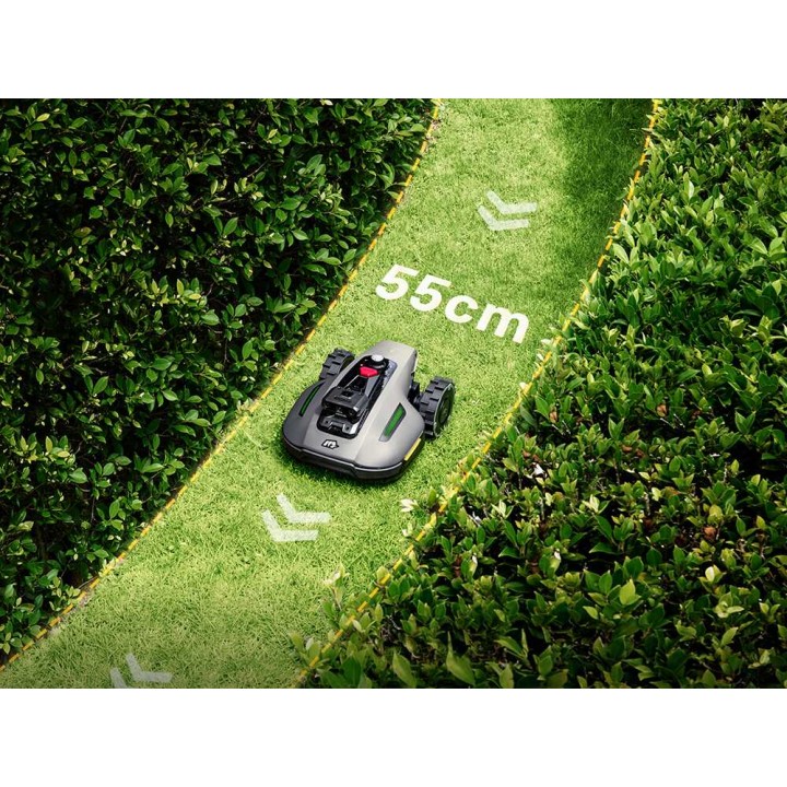 Mammotion YUKA mini 2 800 robottiruohonleikkuri ilman rajakaapelia, 800 m²