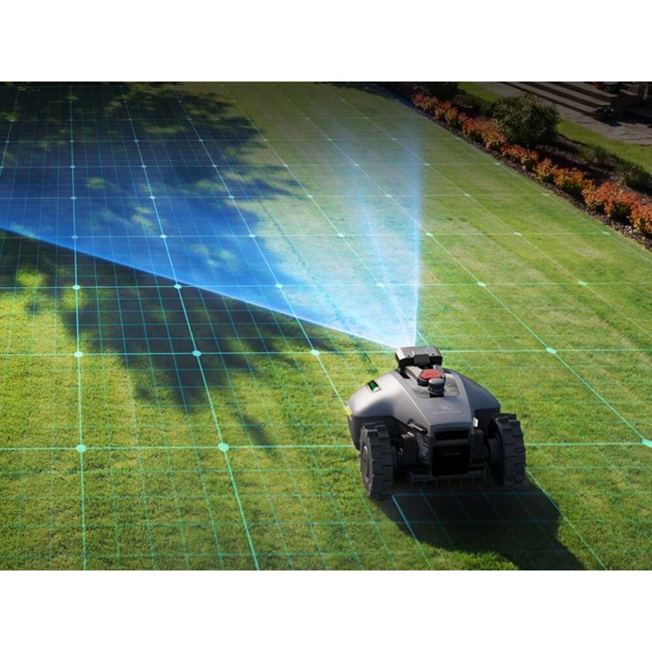 Mammotion YUKA mini 2 800 robottiruohonleikkuri ilman rajakaapelia, 800 m²