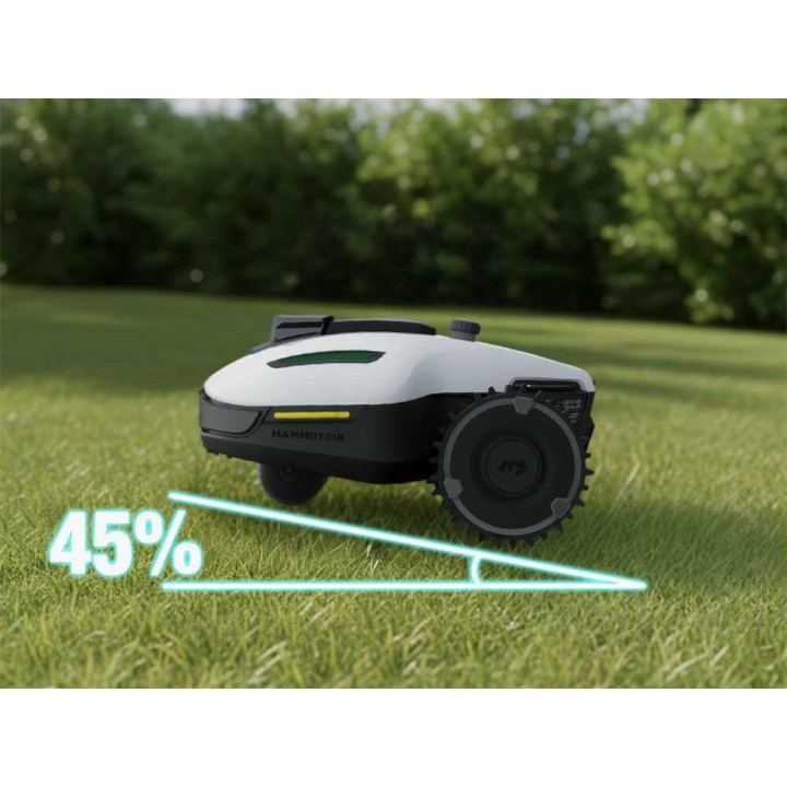 Mammotion YUKA mini 600 robottiruohonleikkuri ilman rajakaapelia, 600 m²