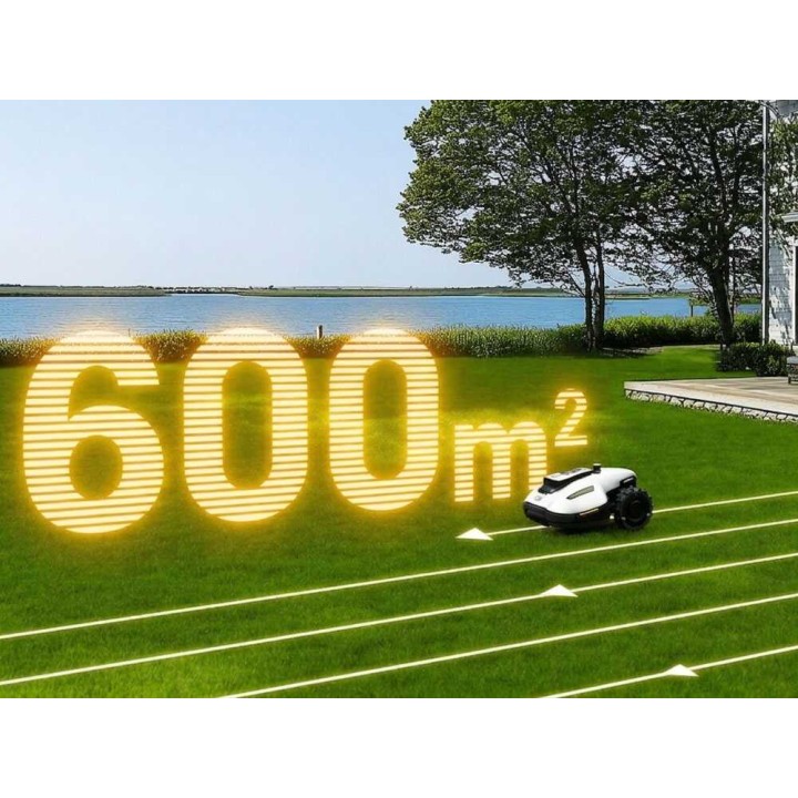 Mammotion YUKA mini 600 robottiruohonleikkuri ilman rajakaapelia, 600 m²