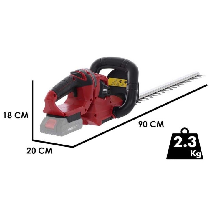 GeoTech X-Line HT-20V -akkupensasleikkuri, 20 V, 51 cm, ilman akkua ja laturia