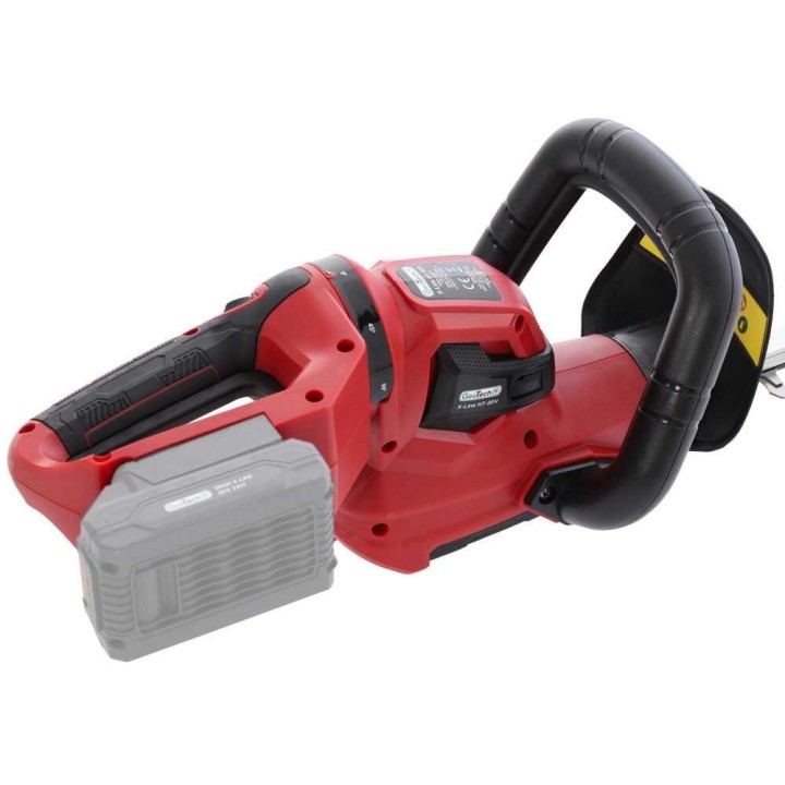 GeoTech X-Line HT-20V -akkupensasleikkuri, 20 V, 51 cm, ilman akkua ja laturia