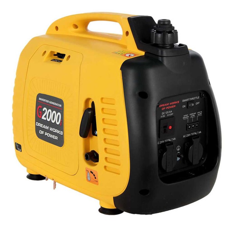 AMA G2000i invertterigeneraattori 1 9 kW 230 V bensiinikäyttöinen