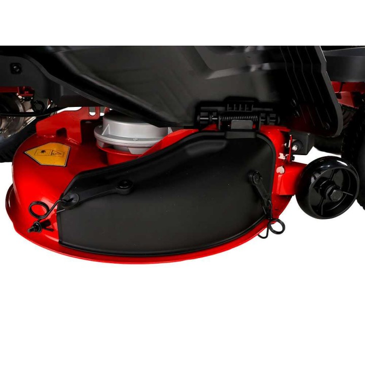 Snapper ERX96 akkukäyttöinen minirider, 96 cm, 72 V, sivullepuhallus ja bioleikkuu
