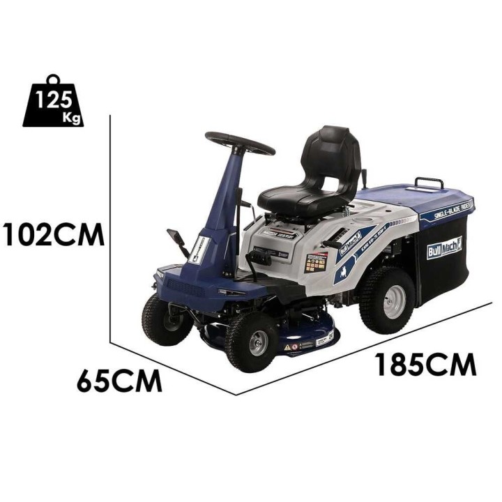 BullMach ICARO 610-75 RSM-V mini-rider, 224 cm³, 61 cm, 7,5 HP