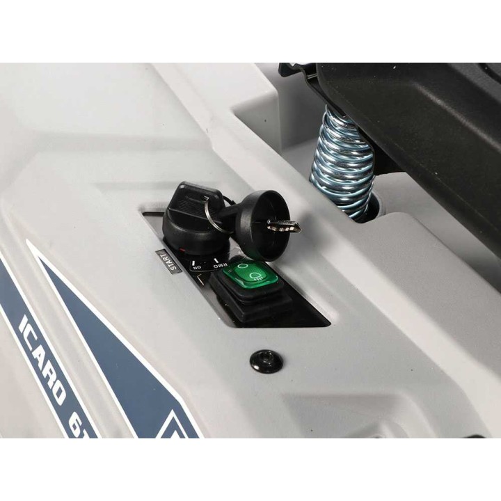BullMach ICARO 610-75 RSM-V mini-rider, 224 cm³, 61 cm, 7,5 HP