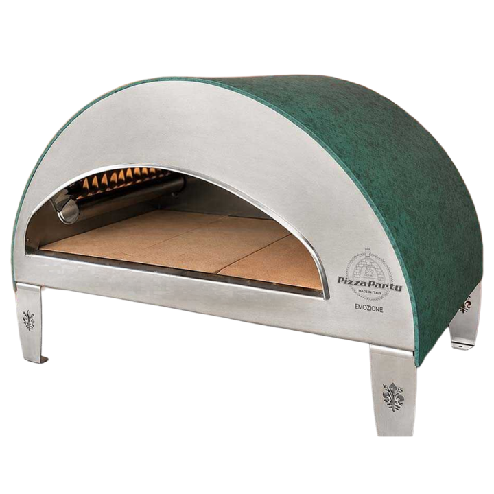 Emozione Acquamarina kaasupizzauuni ulkokäyttöön 11 kW 40 70 cm biscotto paistolevy